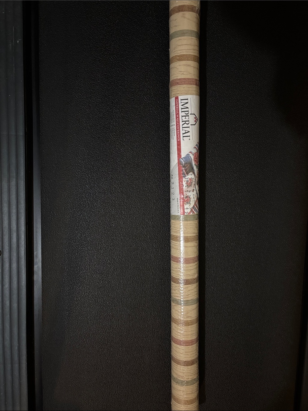 Imperial Striped Neutral Wallpaper Roll - Beige, Tan, Brown